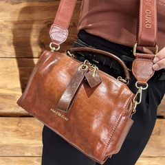 Bolsa - Melina - Caramelo com café - comprar online