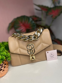 Bolsa - Stz - Cadeado - Nude