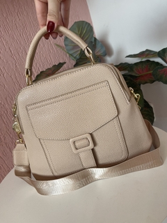 Bolsa/mochila - Lais - Bege - comprar online