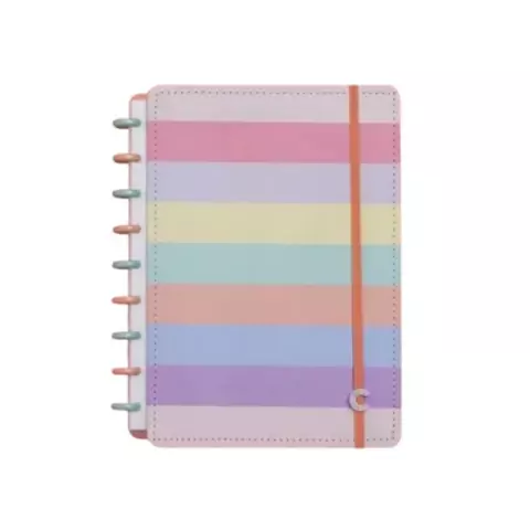 Caderno Inteligente Arco-Íris Pastel