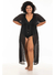 Kimono Mesh Longo Plus Size Preto