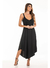 Vestido D.E. Longuete Preto - comprar online