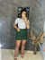 Shorts saia alfaiataria na internet