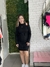 Vestido tricot midi