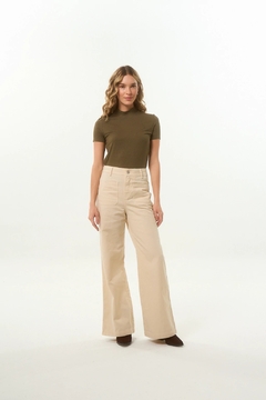 Jeans wide leg cr - comprar online