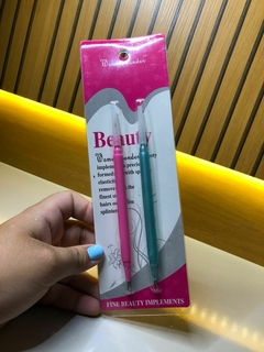 Kit 2 Extrator de Cravos Cureta Profissional e Extrator Removedor Cravo Espinha Agulha