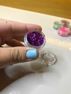 Glitter Roxo na internet