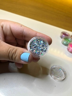 Glitter Prata