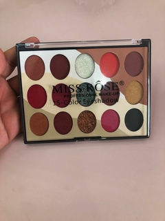 Paleta de Sombras 15 Color Eyeshadow - Miss Rôse