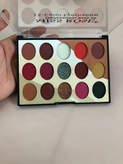 Paleta de Sombras 15 Color Eyeshadow - Miss Rôse - comprar online