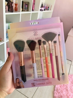 Kit De Pinceis Maquiagem Sabrina Sato 7 Unidades