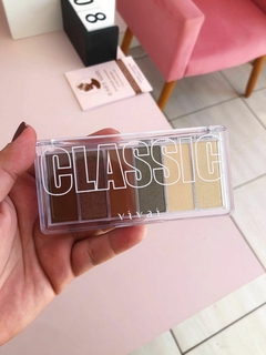 Paleta De Sombras Metálicas E Matte Classic - Vivai