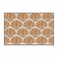 Pareo Largo Caracol Grande Marron - tienda online