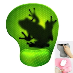 Mouse Pad Ergonômico Com Apoio de Punho e Base Anti Derrapante 03464 Exbom - Mp-Au2319c