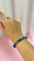 PULSEIRA DE ESFERA QUARTZO AZUL - HARMONIA E BOA COMUNICAÇÃO - comprar online