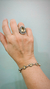 PULSEIRA PRATA REDONDA CITRINO - loja online