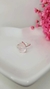 ANEL GOTA AJUSTÁVEL QUARTZO ROSA - PRATA925