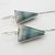 BRINCO CELESTE CRISTAL PEDRA TROLITA ( QUARTZO PARAIBA) PRATA 925 - Gitana Pratas