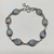 Imagem do PULSEIRA DE BALI DE PEDRA DA LUA - PRATA 925