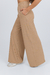 Pantalona Canelada Bege - TWO ONE FITNESS