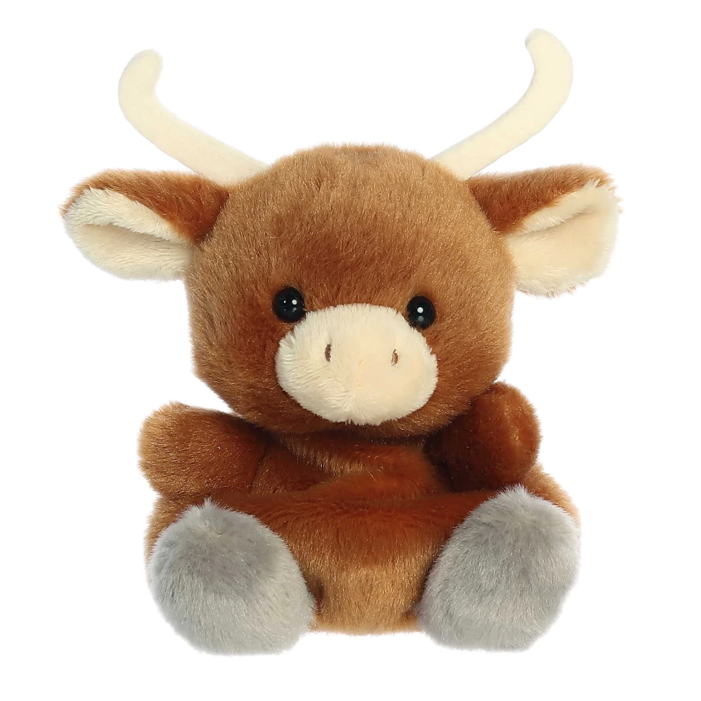 Peluche Baby Torito Longhorn Pequeño 11cm