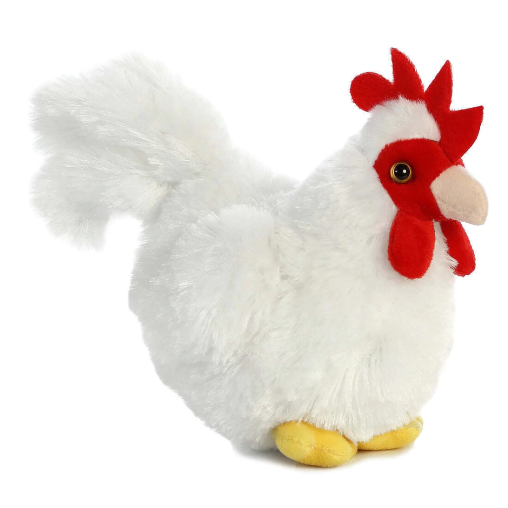 Peluche Pollo Blanco Chicken 21cm
