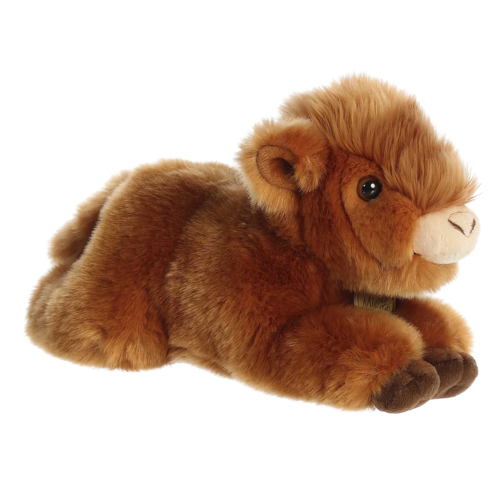 Peluche Vaquita Highland Cow Pequeño 28 cm