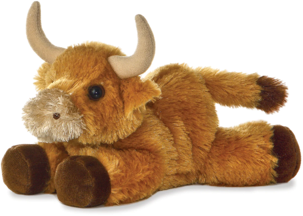 Peluche Torito Bronce Pequeño 21cm