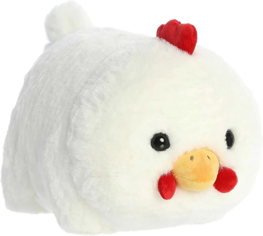 Peluche Pollo Enojon Tipo Almohada