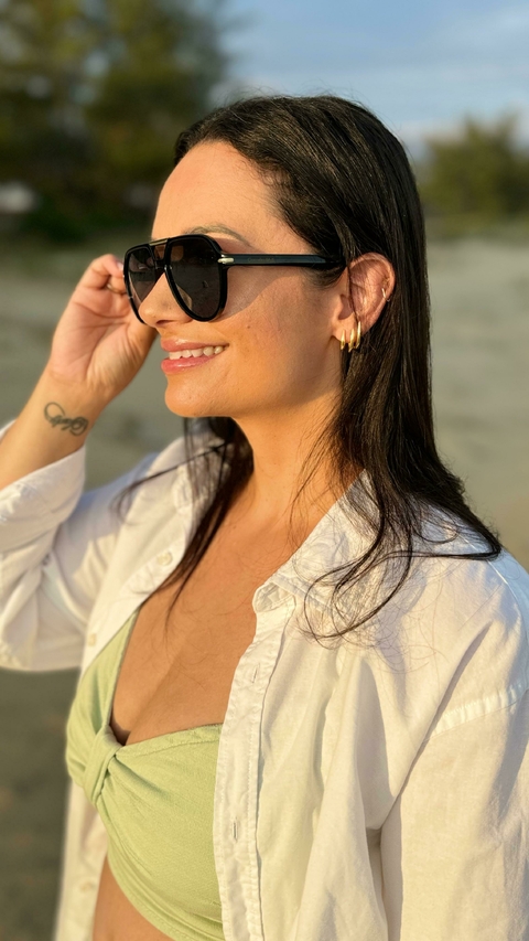 Óculos de Sol New York preto