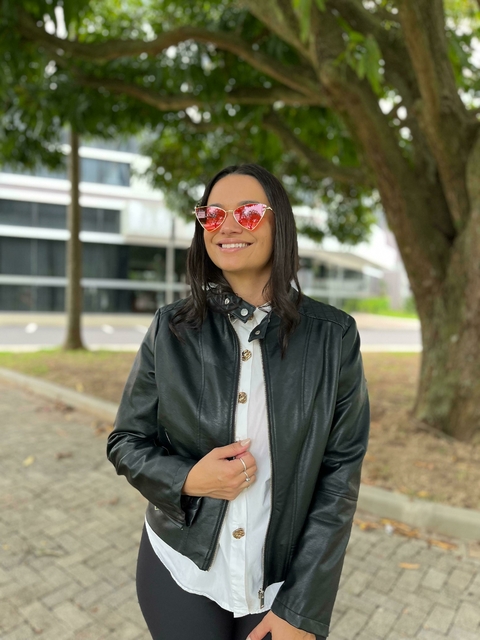 Óculos de sol Lud Vermelho - comprar online