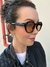 Óculos de sol Bridget / Preto com lentes marrom - loja online