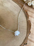 Colar Flor De Lotus Madre Perola 45Cm - Prata 925 - comprar online