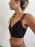 Top Lycra Brendha Shine Black en internet