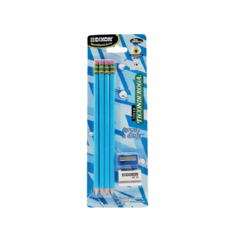 Blíster Ticonderoga Blue Con 6 piezas