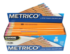 Caja con 100 Lápices de Madera del #2 Marca Dixon en internet