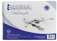 Cuaderno de Marquilla con 10 hojas Marca Intertac