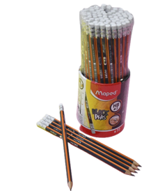Bote con 72 Lápices Black Triangulares Marca Maped en internet
