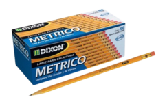 Caja con 100 Lápices de Madera del #2 Marca Dixon