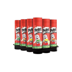 Pritt Lápiz Adhesivo de 22 grs con 12 pzas