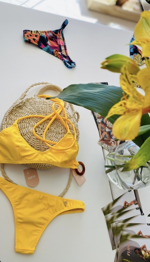 Bikini Argolla Amarillo