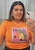 Tshirt Estampa Caju - Laranja - comprar online