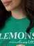 Tshirt Estampa Lemons - Verde Bandeira na internet