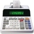 Sharp Calculadora de impresión de 12 dígitos con opción Extragrande de 10 dígitos, Impresora térmica de 8.0 LPS, no Requiere Tinta, Teclado de tamaño