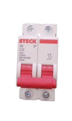 Interruptor Termomagnético Steck 2x32A - comprar online