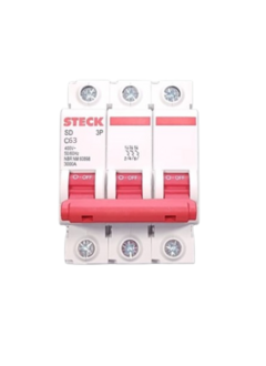 Interruptor Termomagnético Steck 3x63A - comprar online