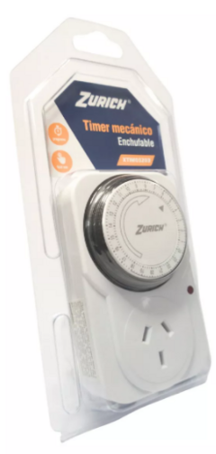 Timer enchufable mecánico Zurich en internet