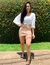 Cropped corselet Marina na internet