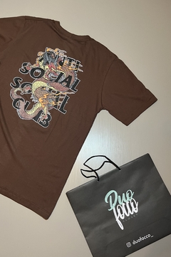 camiseta anti social club