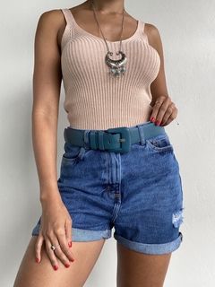 BLUSA REGATA CANELADA